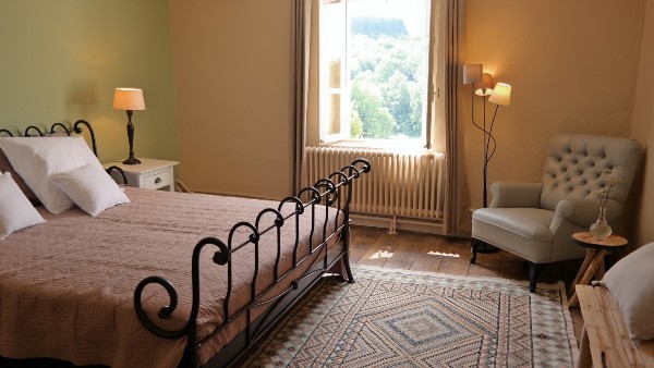 Chambre agréable avec vue magnifique