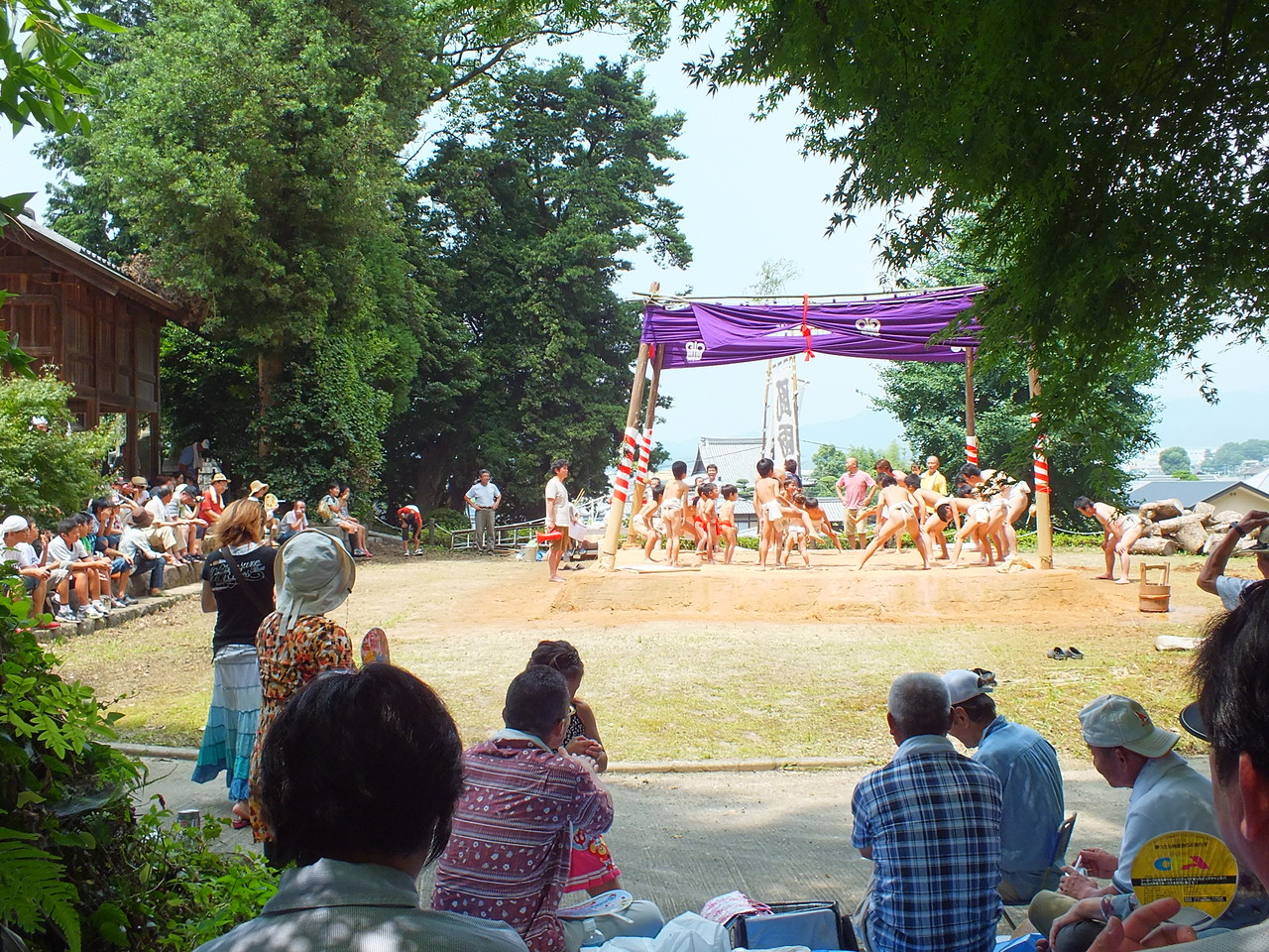 大隈区夏越し　相撲大会