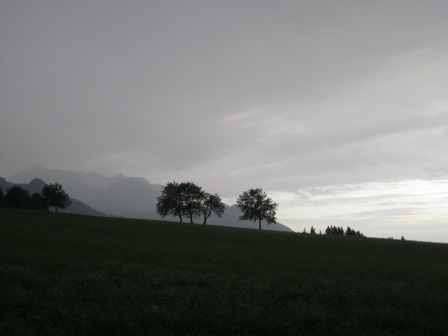 Aussicht vom Balkon