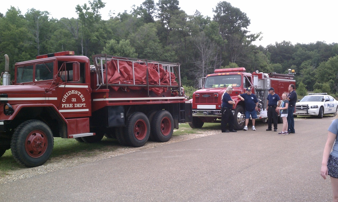 FD Supports 2013 Public Saftey Day at White Oak Lake SP