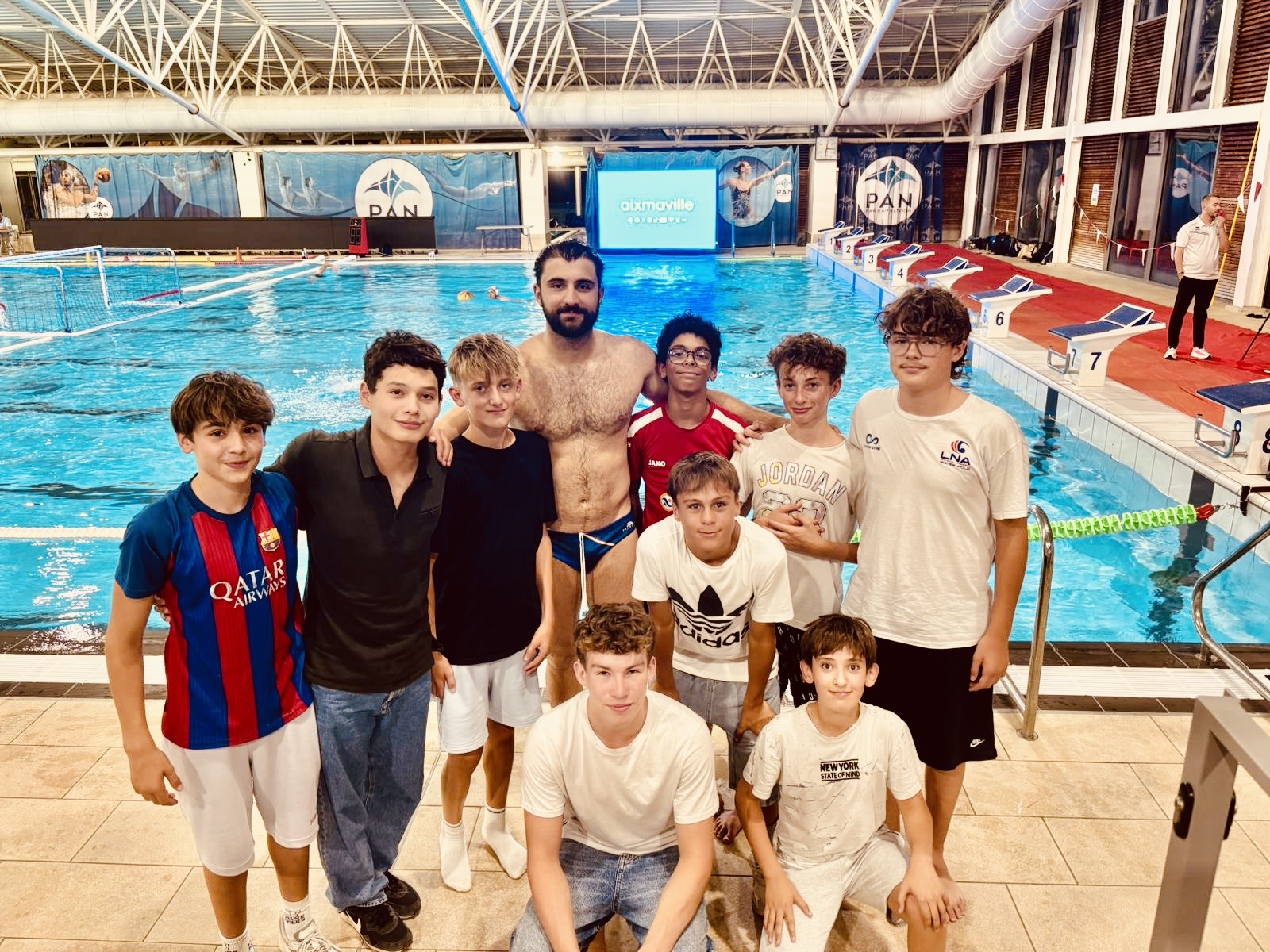 Water Polo : L'équipe U14 Garçons du NCA dans le TOP 8 Français !