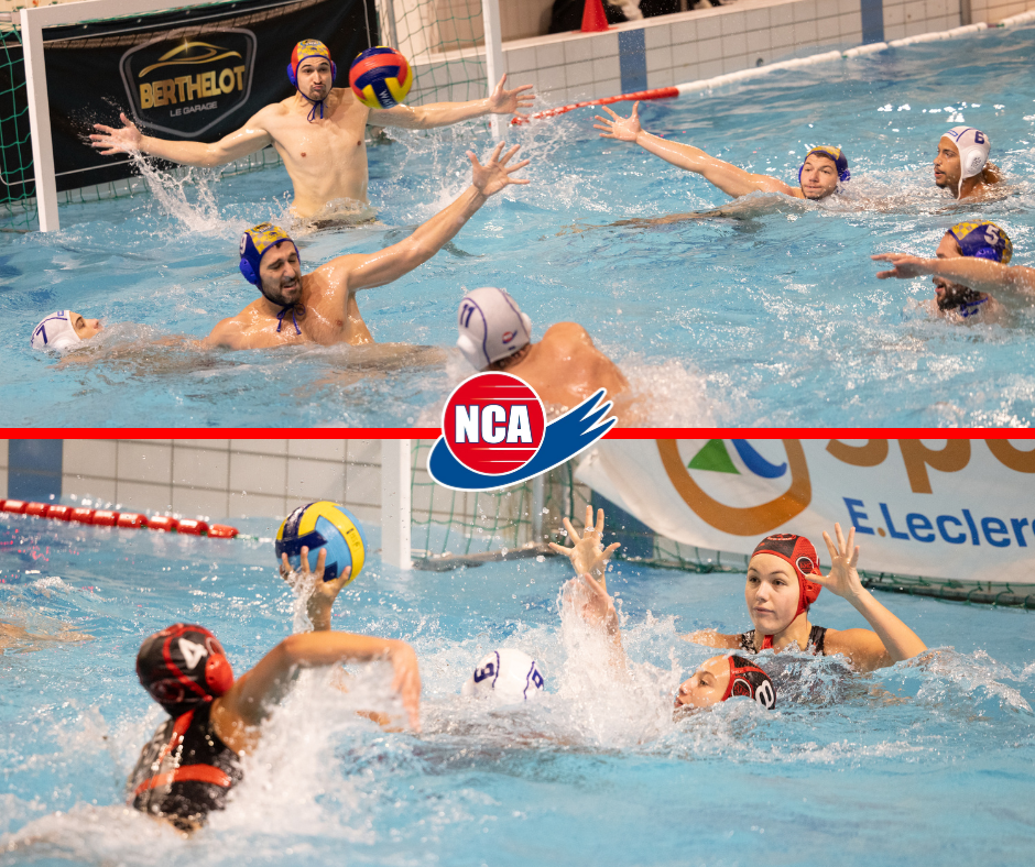 Water-Polo : Match de la Nationale 1 M retransmis à 17h45 au CREF avant le match de l'Élite F à 20h à Atlantys