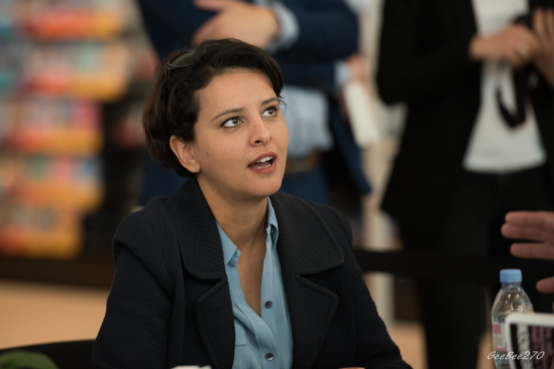 Najat Vallaud-Belkacem à Mont de Marsan