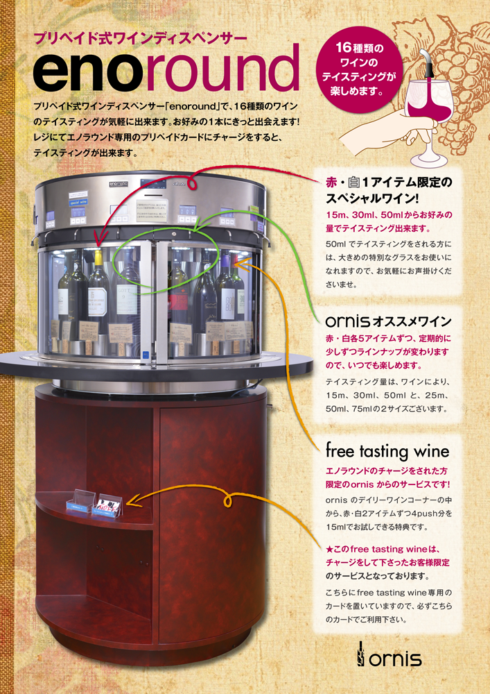 ポスターB3オルニスエノラウンド
