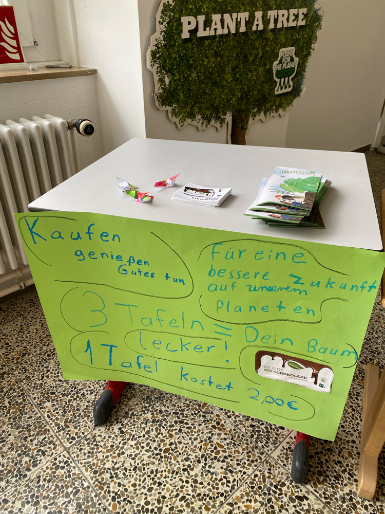 Schokoladenverkauf