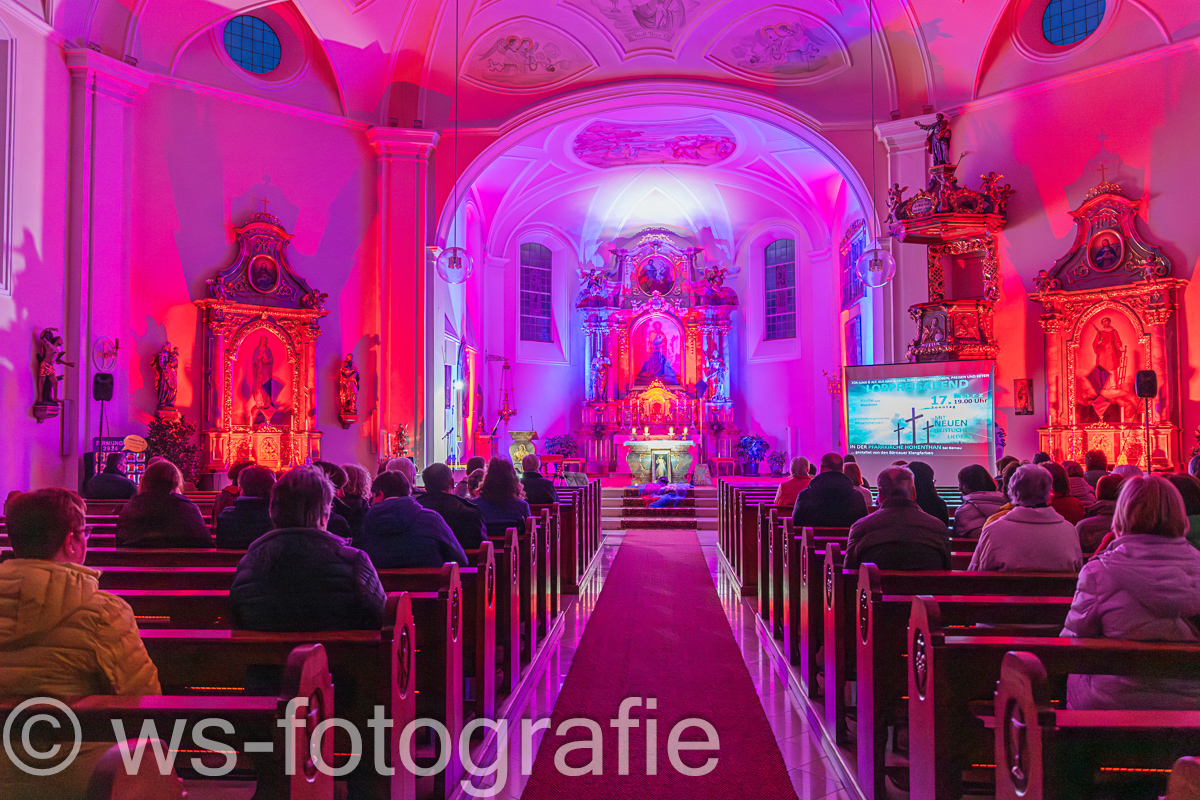 Lobpreisabend in der Pfarrkirche Hohenthan
