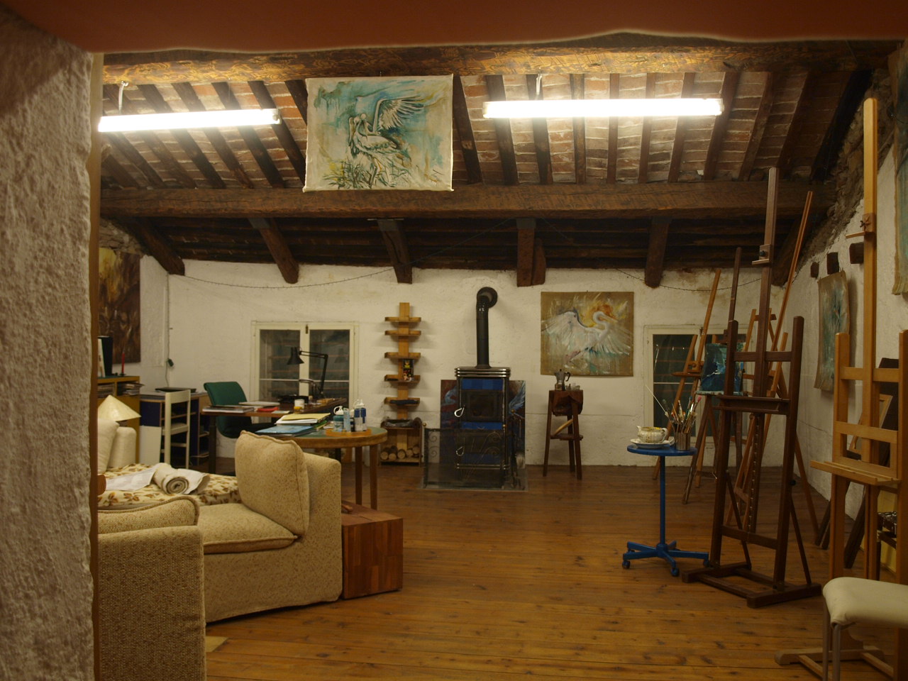 Interno Atelier-Studio/Gallery in Marostica(VI) ITALY