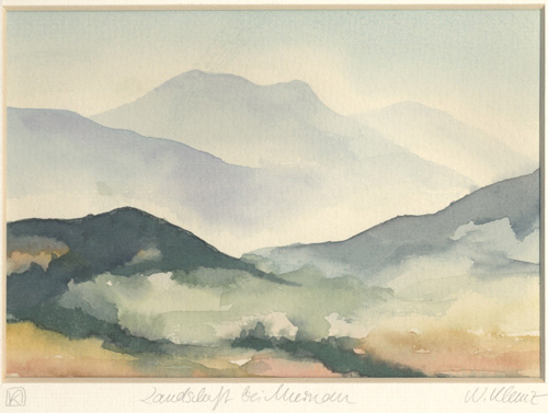 Klemz: Paisaje en Murnau