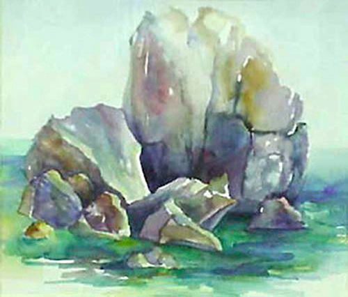 Klemz: Wasser und Fels
