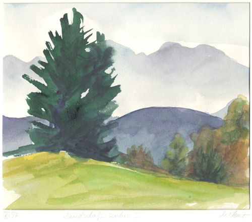 Klemz: Signo paisaje II (Auerberg)