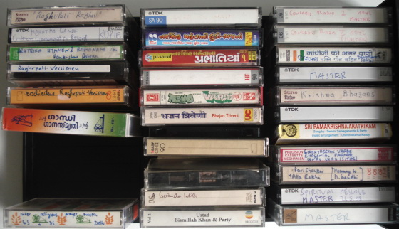 300 Audio Cassettes on Mahatma Gandhi, India and India's independence movement
