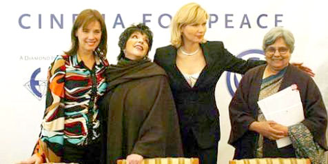 Desiree Nosbusch, Liza Minelli, Veronica Ferres and Ela Gandhi