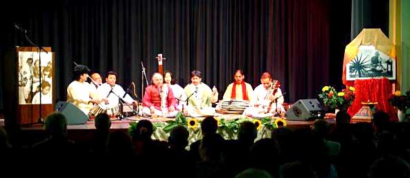 Bhajans by Pundit Dinanath Mishra and his group.