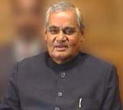 Indian Prime Minister Atal Bihari Vajpayee.