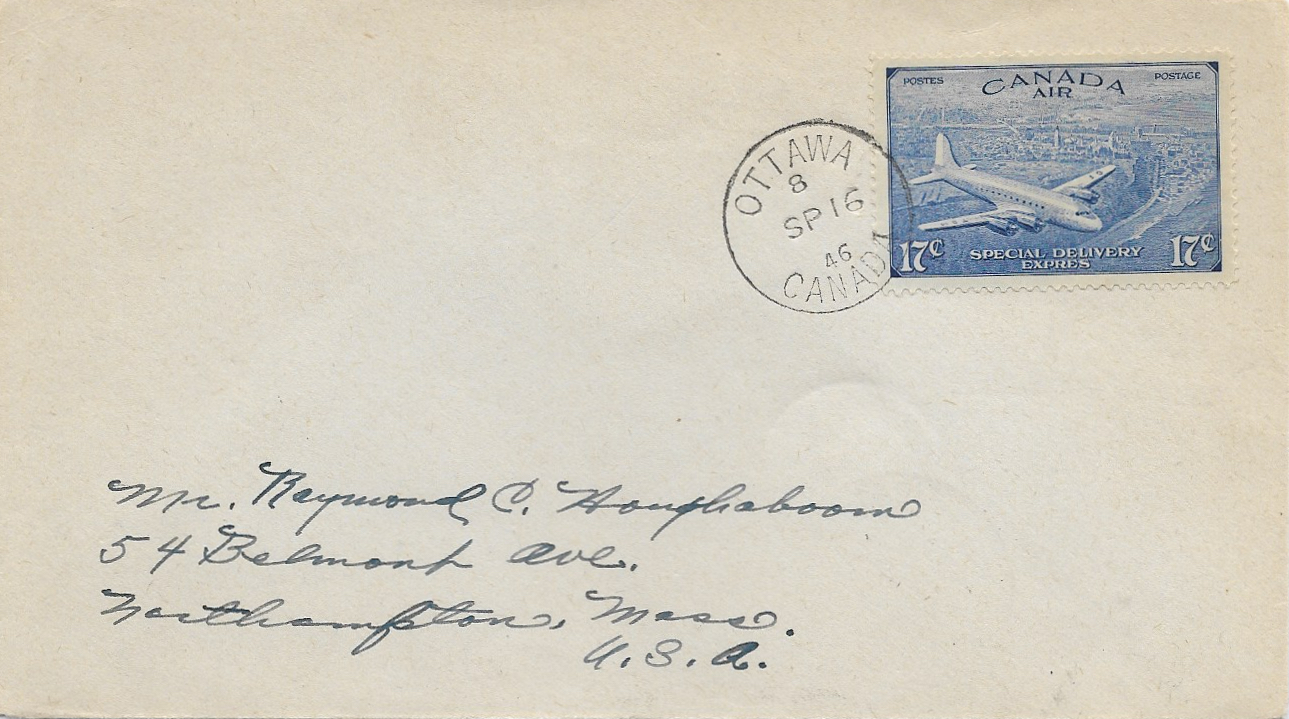 Special Delivery Withdrawn stamps