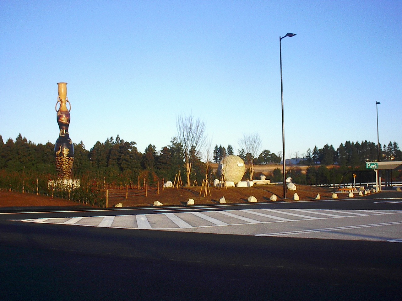 ＮEＸCO東日本笠間PA外構・植栽(茨城県笠間市)