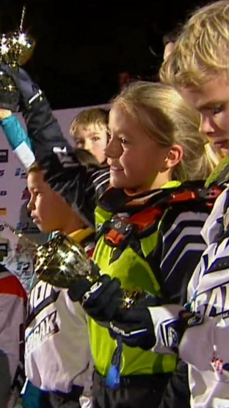 much of  joy at the award ceremony :)