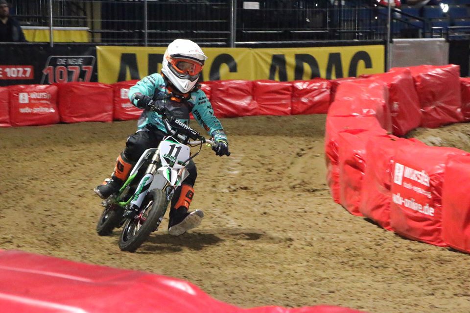 In training and later in the race an insane grip in the Schleyerhalle