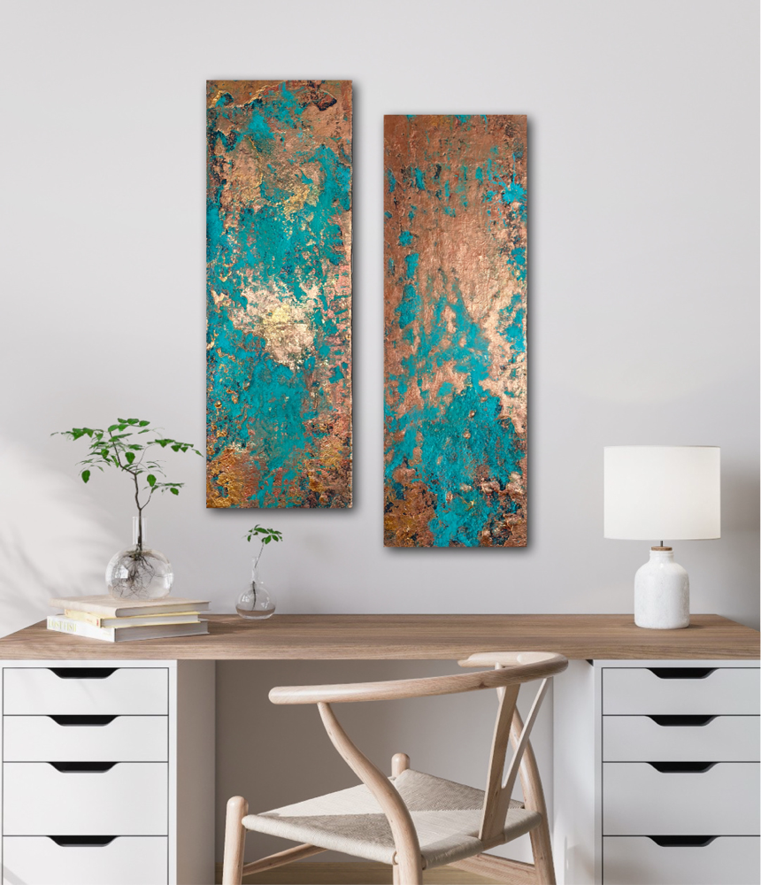 Le temps est bon (90x60 diptyques)