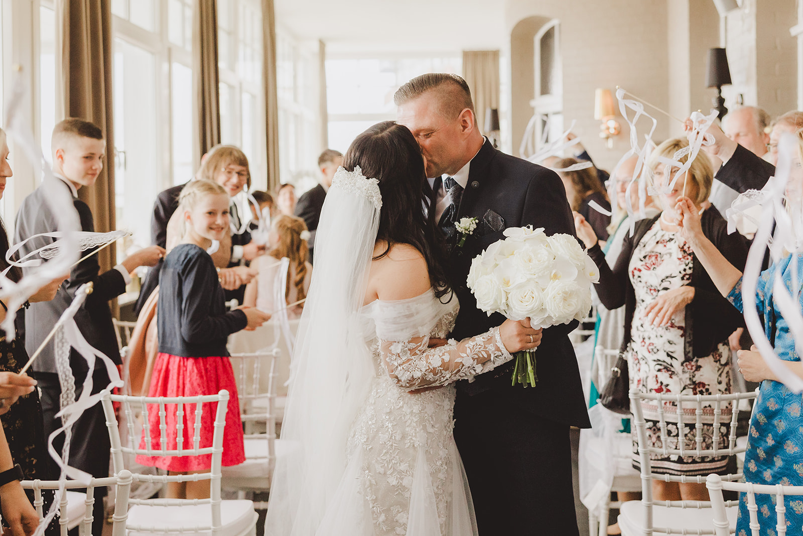 Elegante Hochzeit im Hotel Meergut