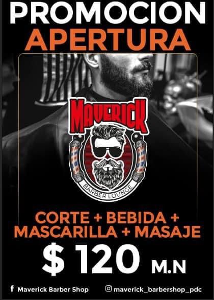 Promoción de apertura, te esperamos de 10 a 21 hrs! Direccion Av. 115 esquina con Av. Paseo Central, a un costado del centro de atención a clientes Telcel! #barbershop #playadelcarmen #maverickbarbershop