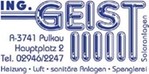 Installateur Geist