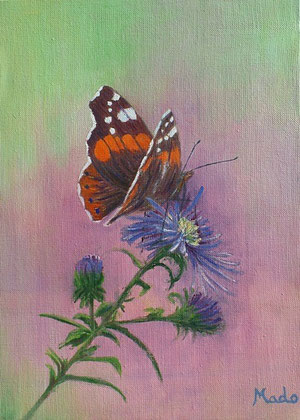 L’âme des champs (petite toile de 24 x 33 cm à l'huile fine)