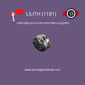 Lilith (1181), l’astéroïde rebelle
