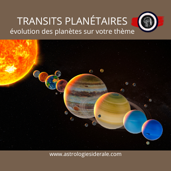 Le temps des transits par planètes