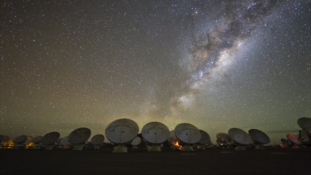 radiotélescope ALMA au Chili