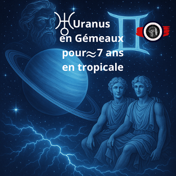 Le transit d'Uranus entre en Gémeaux ?