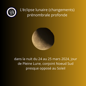 Eclipse lunaire pénombrale profonde