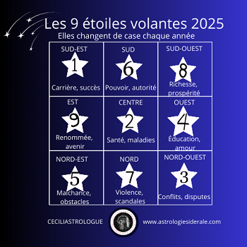 Les neuf étoiles volantes pour 2025?