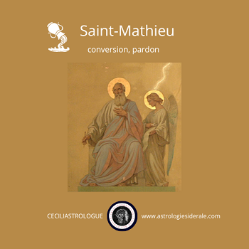 Quel lien entre le signe du Verseau et Saint Matthieu ?
