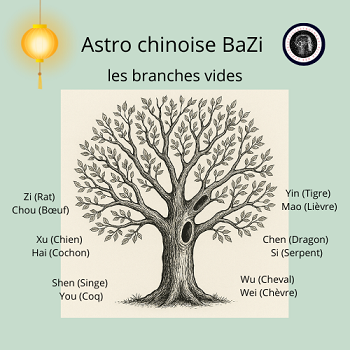 Les branches vides en BaZi