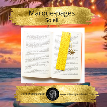 Le marque-pages Soleil