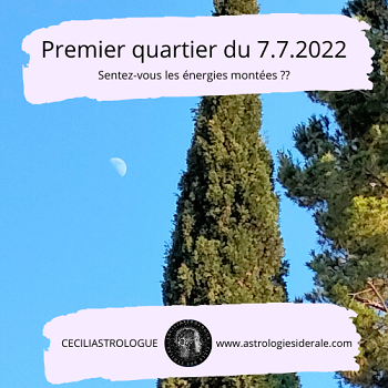 Premier quartier du 7.7.2022