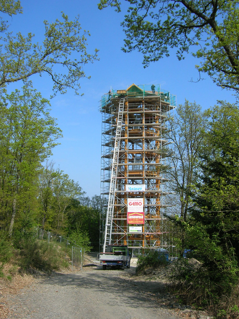 Aussichtsturm in Boppard am Rhein, 2014