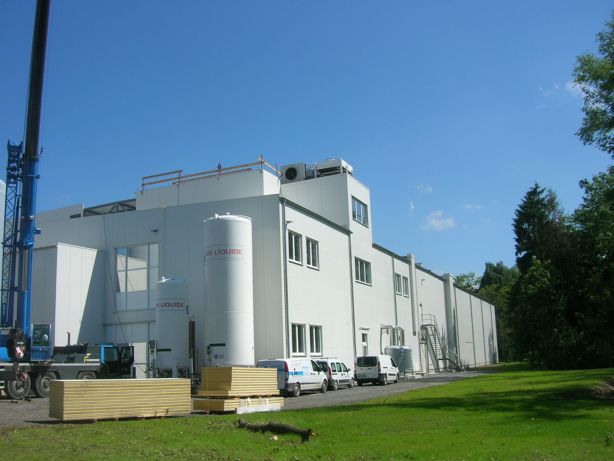 Heinrichsthaler Milchwerke GmbH, Käsereianbau, 2010