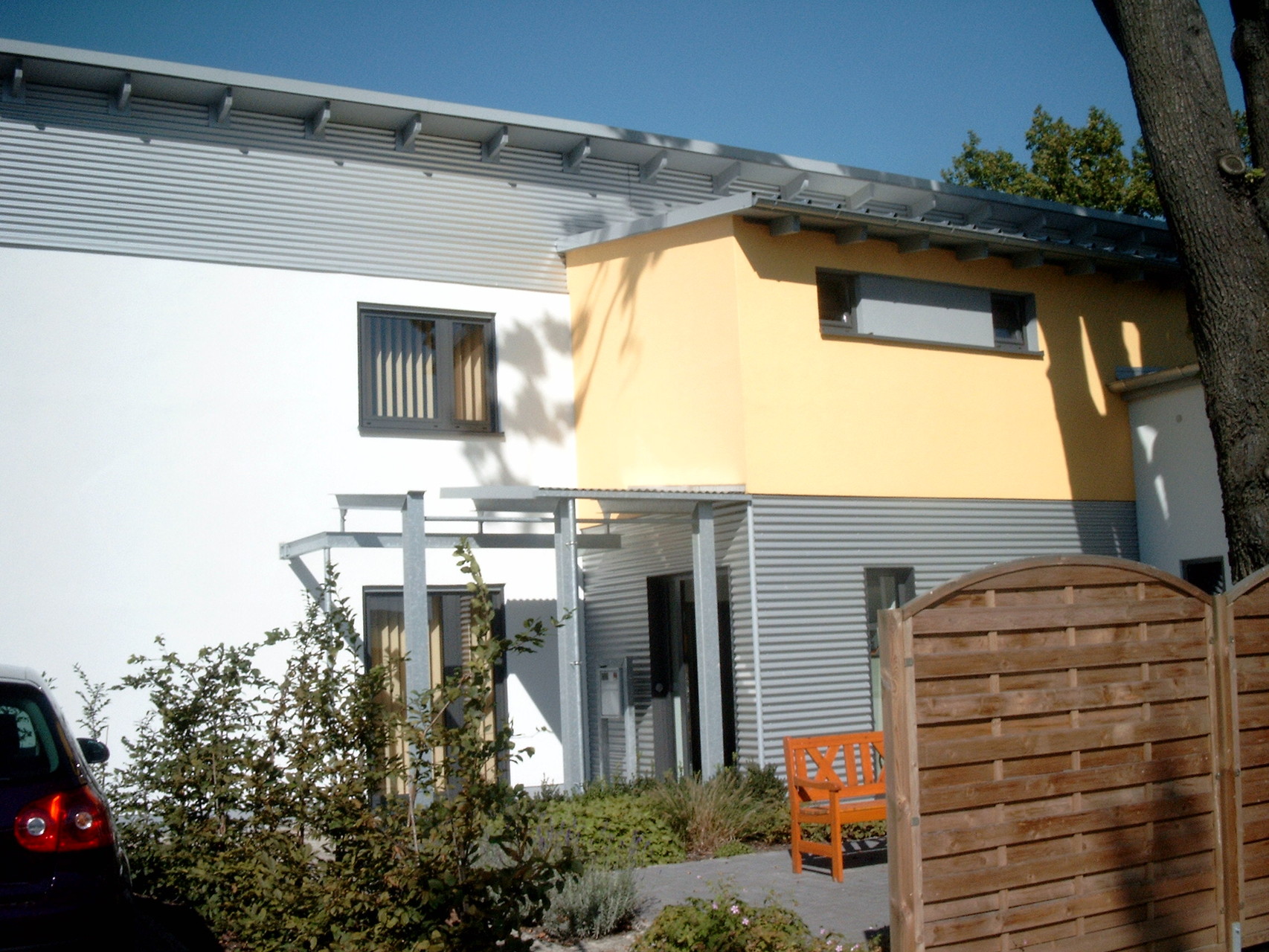 Büro- und Sozialgebäude, Haselbachtal, 2003