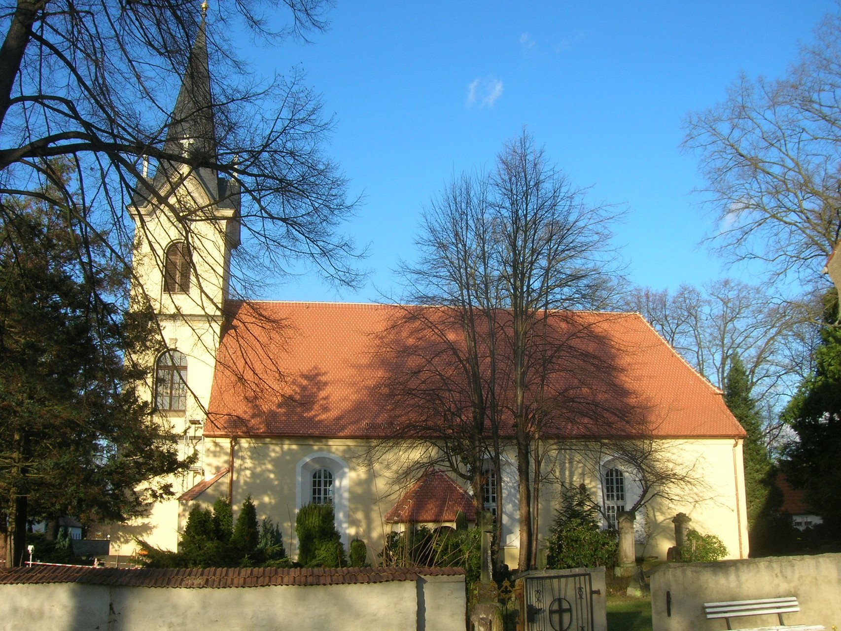 Sanierung Kirche Schwepnitz, 2009