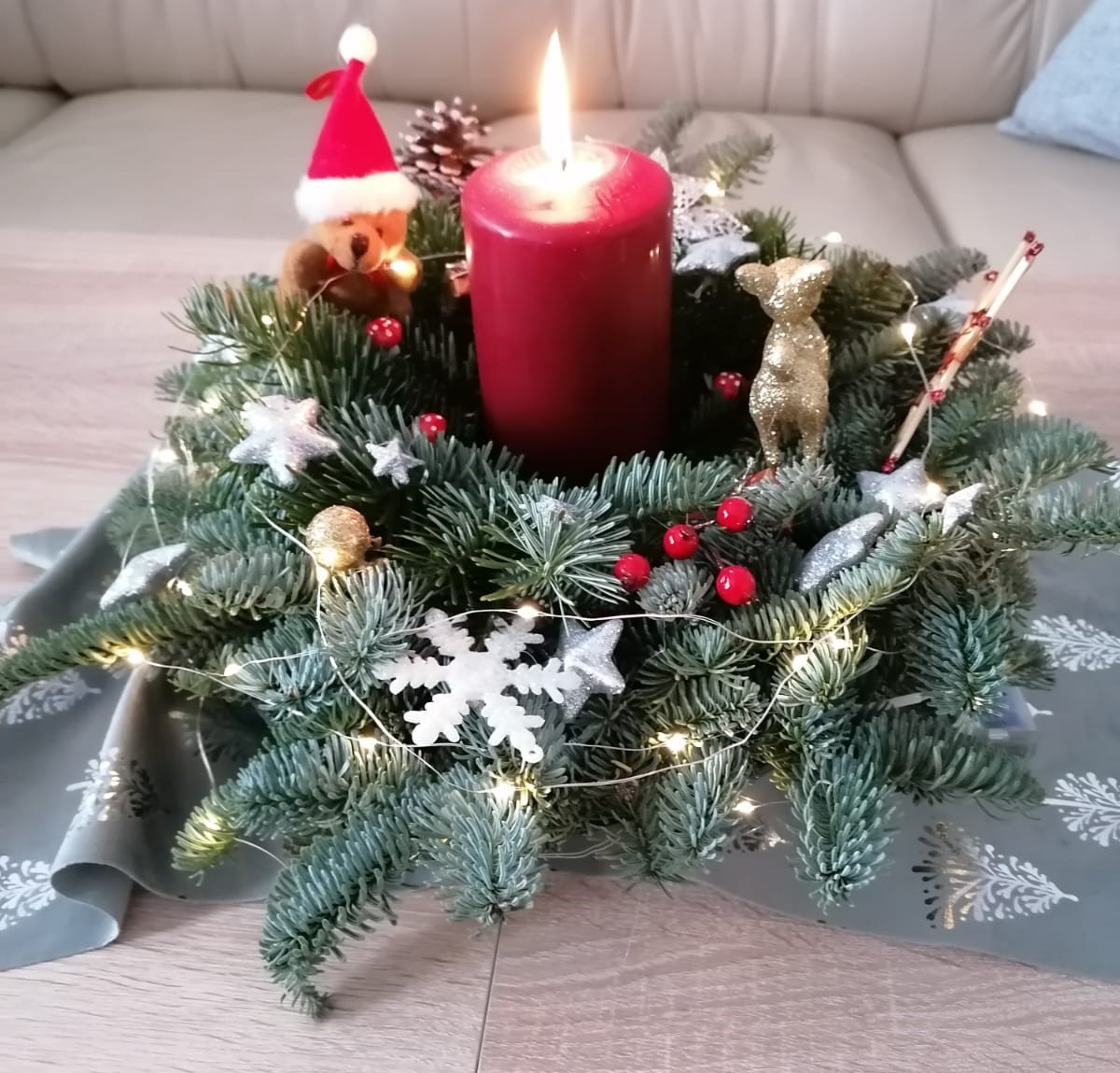 wir wünschen einen schönen 1. Advent