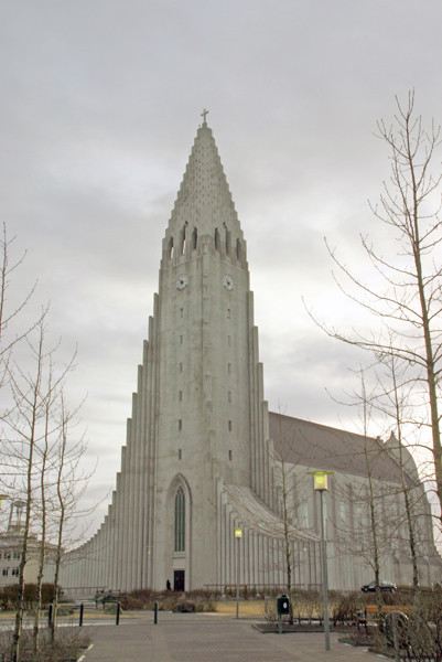 Halgrimskirkja in Reykjavik
