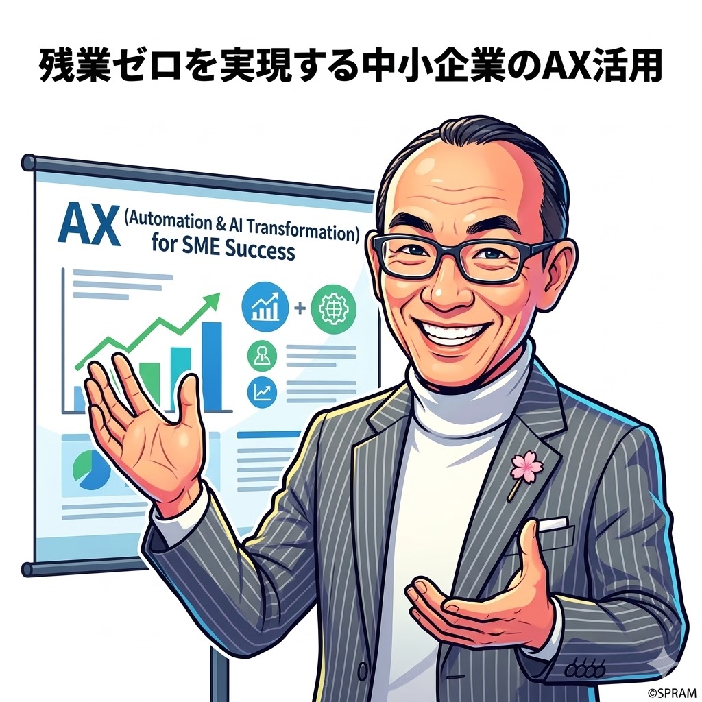 残業ゼロを実現する中小企業のAX活用