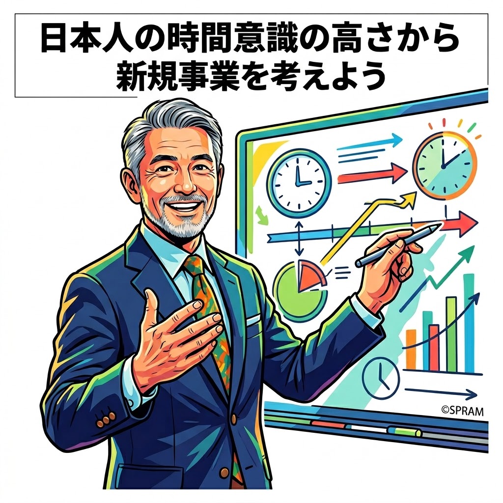 日本人の時間意識の高さから新規事業を考えよう