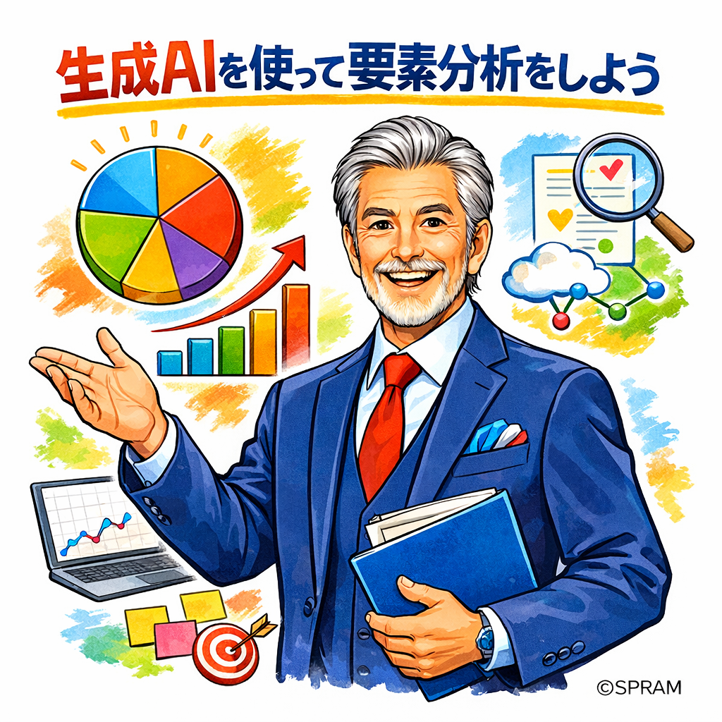 生成AIを使って要素分析をしよう