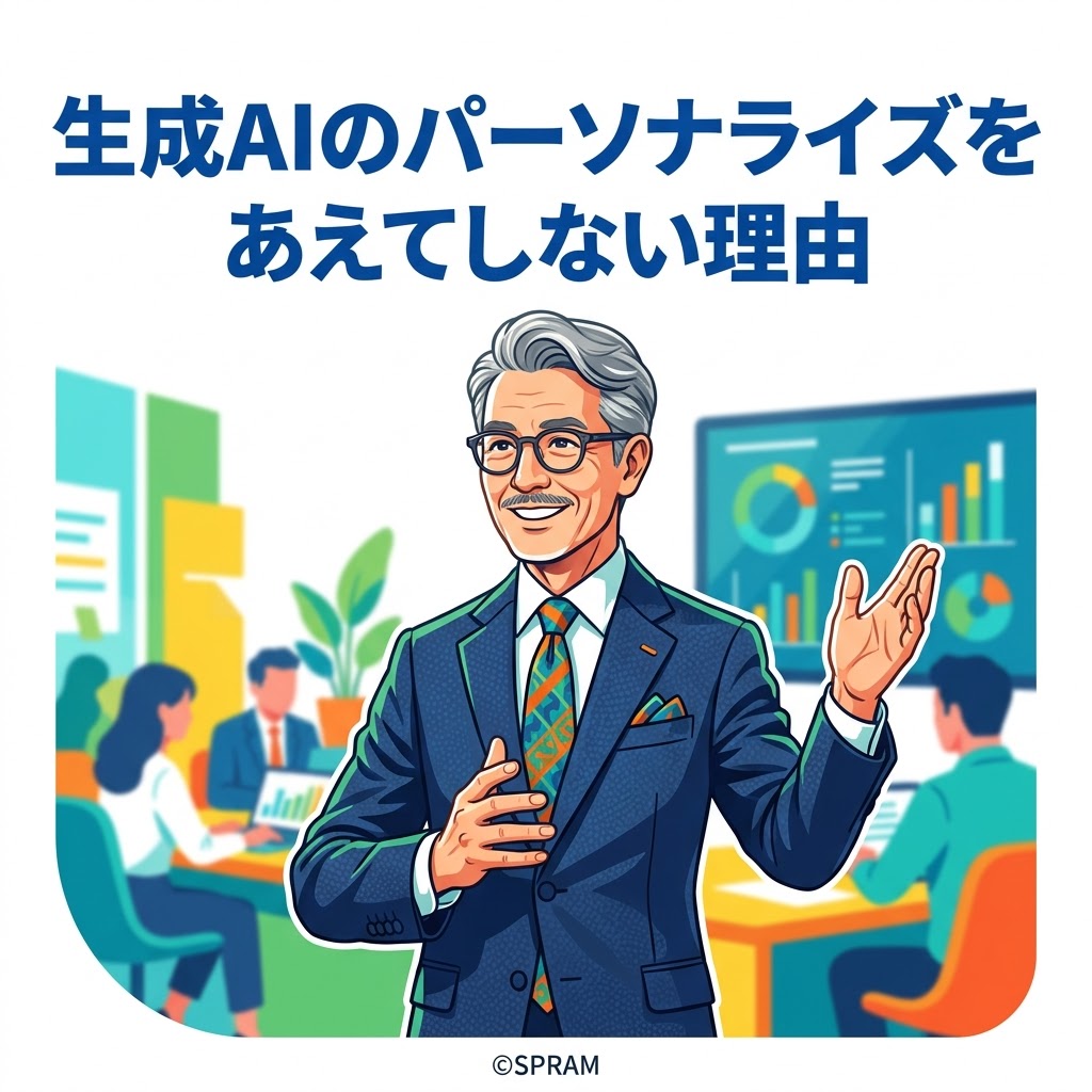 生成AIのパーソナライズをあえてしない理由