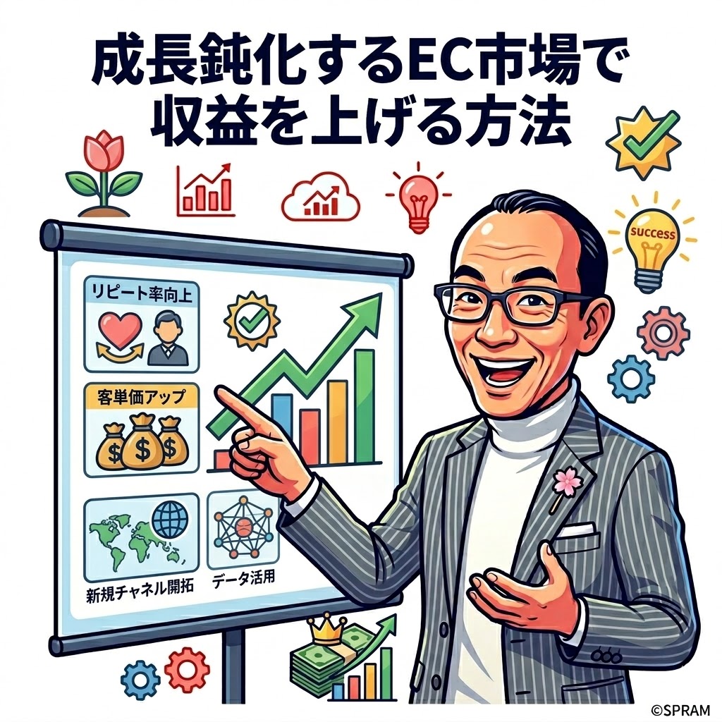 成長鈍化するEC市場で収益を上げる方法