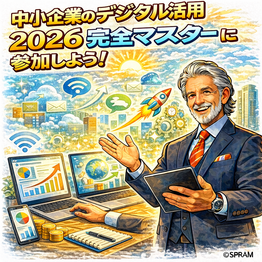 中小企業のデジタル活用2026完全マスターに参加しよう！