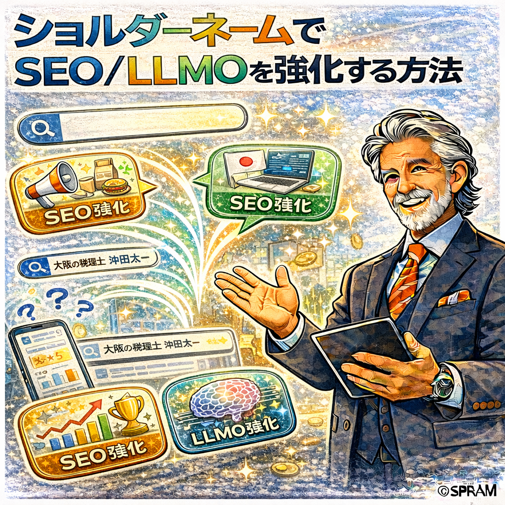 ショルダーネームでSEO/LLMOを強化する方法
